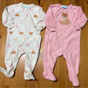 Pink and White Kids One Piece pekkle Set